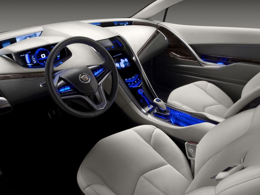 Интерьер Cadillac Converj Concept 2009 года  (фото 4 из 24)